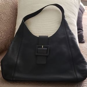 Talbots leather hobo